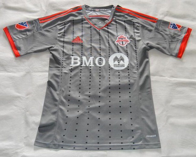 2015-16 Toronto Away Soccer Jersey Grey